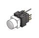 E-Switch LP15R1WHTRED-N