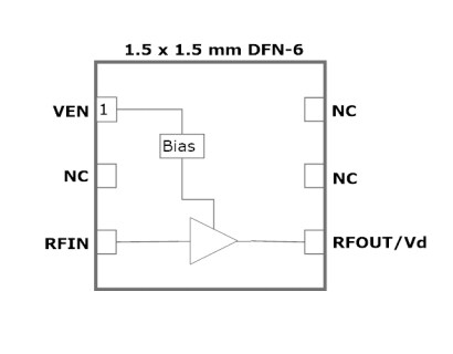 Application Circuit Diagram - Guerrilla RF GRF2013 RF Broadband Linear Gain Amplifiers Application Circuit Diagram - Guerrilla RF GRF2013 RF Broadband Linear Gain Amplifiers