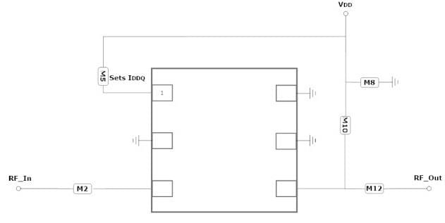 Schematic - Guerrilla RF GRF2013 RF Broadband Linear Gain Amplifiers Schematic - Guerrilla RF GRF2013 RF Broadband Linear Gain Amplifiers