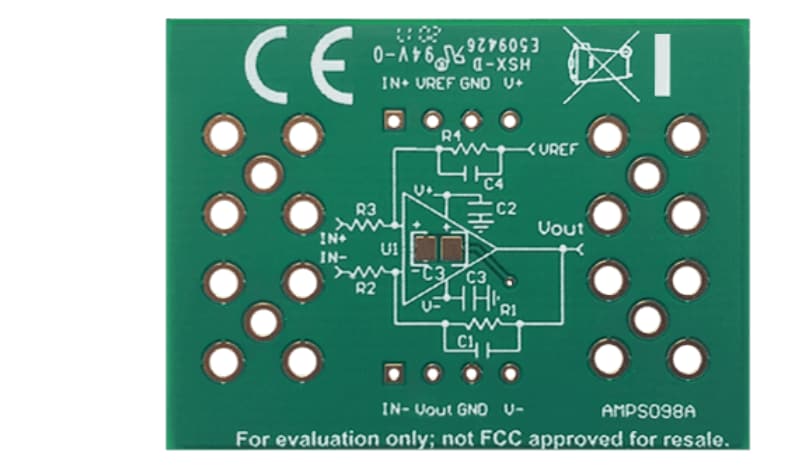 Texas Instruments TLV9061DPWEVM Evaluation Module Texas Instruments TLV9061DPWEVM Evaluation Module