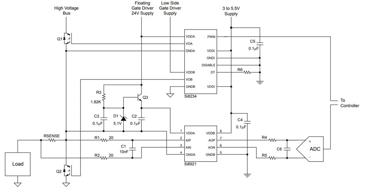 Si892x Isolated Amplifiers Skyworks Solutions Inc. Mouser