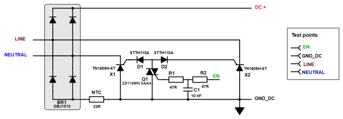 STMicroelectronics STEVAL-SCR002V1 Inrush Current Limiter