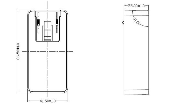 SMI45C AC/DC Power Adapters - CUI Inc | Mouser